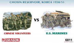 Chinese Volunteers vs U.S. Marines, Chosin Reservoir Korea 1950