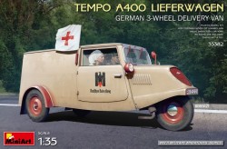 Tempo A400 Lieferwagen. German 3-Wheel Delivery Van