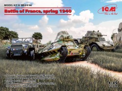 Battle of France, spring 1940 (Panhard 178 AMD-35,FCM 36,Laffly V15T)