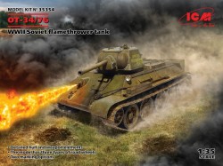 T-34/76, WWII Soviet flamethrower tank