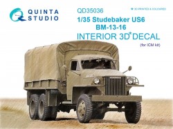 Studebaker US6 Interior 3D Decal