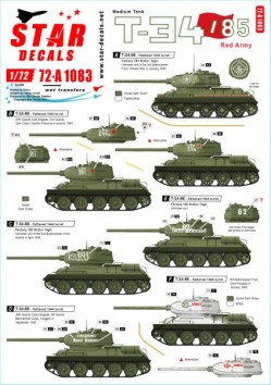 T-34/85 Red Army. 1944-45