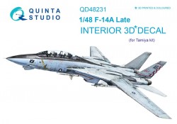 F-14A Late Interior 3D Decal