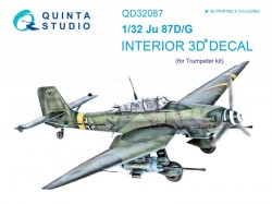 Ju87 D/G Interior 3D Decal