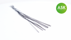 Lead Wire - Flat 0,2 x 1,0 x 140 mm (cca. 10 pcs)