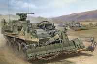 M1132 Stryker Engineer Squad Vehicle w/SMP-Surface Mine Plow/AMP
