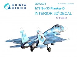 Su-33 Interior 3D Decal