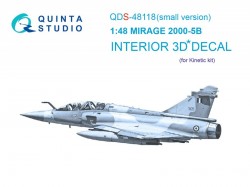 Mirage 2000-5BInterior 3D Decal (Small version)
