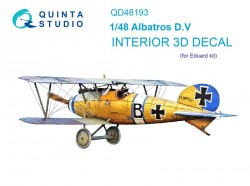 Albatros D.V Interior 3D Decal