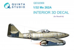 Me 262A Interior 3D Decal