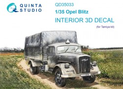 Opel Blitz Interior 3D Decal