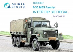 M35 Family Interior 3D Decal