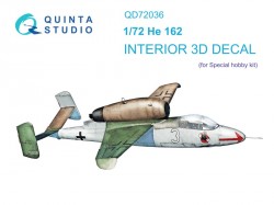 He 162 Interior 3D Decal