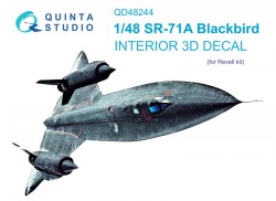 SR-71A Blackbird Interior 3D Decal