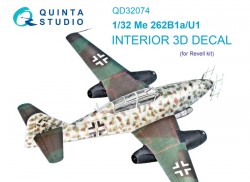 Me 262B1a/U-1 Interior 3D Decal