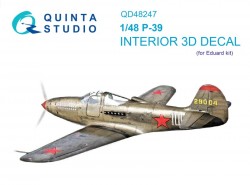 P-39 Interior 3D Decal