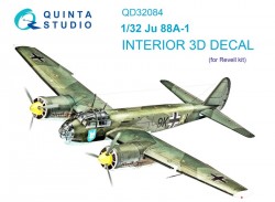 Ju 88A-1 Interior 3D Decal