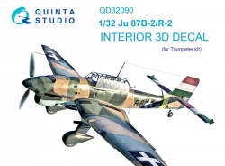 Ju 87B-2/R-2 Interior 3D Decal