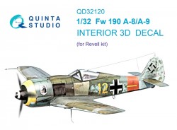 Fw 190 A-8/A-9 Interior 3D Decal