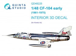 CF-104 Early Interior 3D Decal