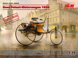 Benz Patent-Motorwagen 1886 (EASY version = plastic wheel-spokes) 