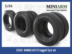 KAMAZ-65115 Sagged tyre set