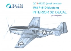 P-51D Interior 3D Decal (small version)