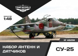 A SET OF SU-25 ANTENNAS AND SENSORS