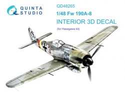 Fw 190A-8 Interior 3D Decal