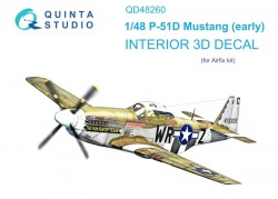 P-51D Early Interior 3D Decal