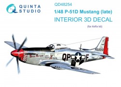 P-51D Late Interior 3D Decal