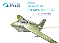 Me 163B/S Interior 3D Decal