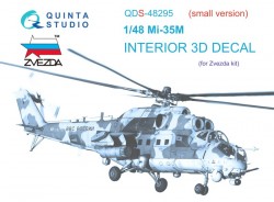 Mi-35M Interior 3D Decal (Small version)