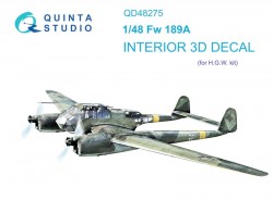 Fw 189A Interior 3D Decal