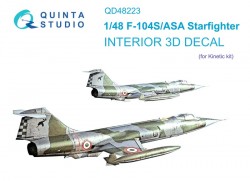 F-104S/ASA Interior 3D Decal
