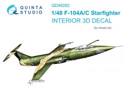 F-104A/С Interior 3D Decal