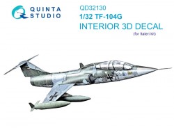 TF-104G Interior 3D Decal