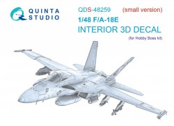 F/A-18E  Interior 3D Decal (small version)