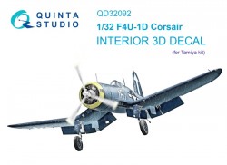 F4U-1D  Interior 3D Decal