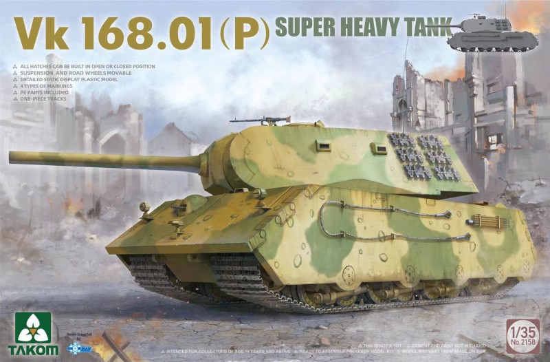 VK168.01 (P) Super Heavy Tank