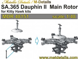 SA.365 Dauphin II. Main rotor (Kitty Hawk)