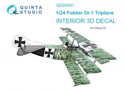 Fokker Dr.1 Interior 3D Decal