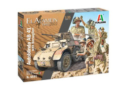 AB 41 with Bersaglieri Italian Infantry