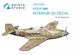 P-39N Interior 3D Decal