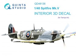 Spitfire Mk.V Interior 3D Decal