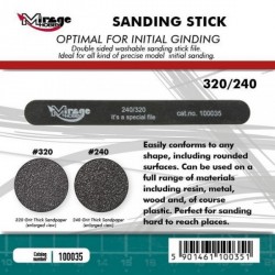 MIRAGE Sanding Stick Double Grid 240/320