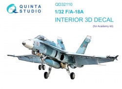 F/A-18A Interior 3D Decal