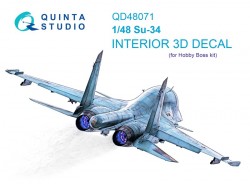 Su-34 Interior 3D Decal