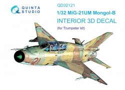 MiG-21UM Interior 3D Decal