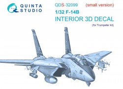 F-14B Interior 3D Decal (Small version)